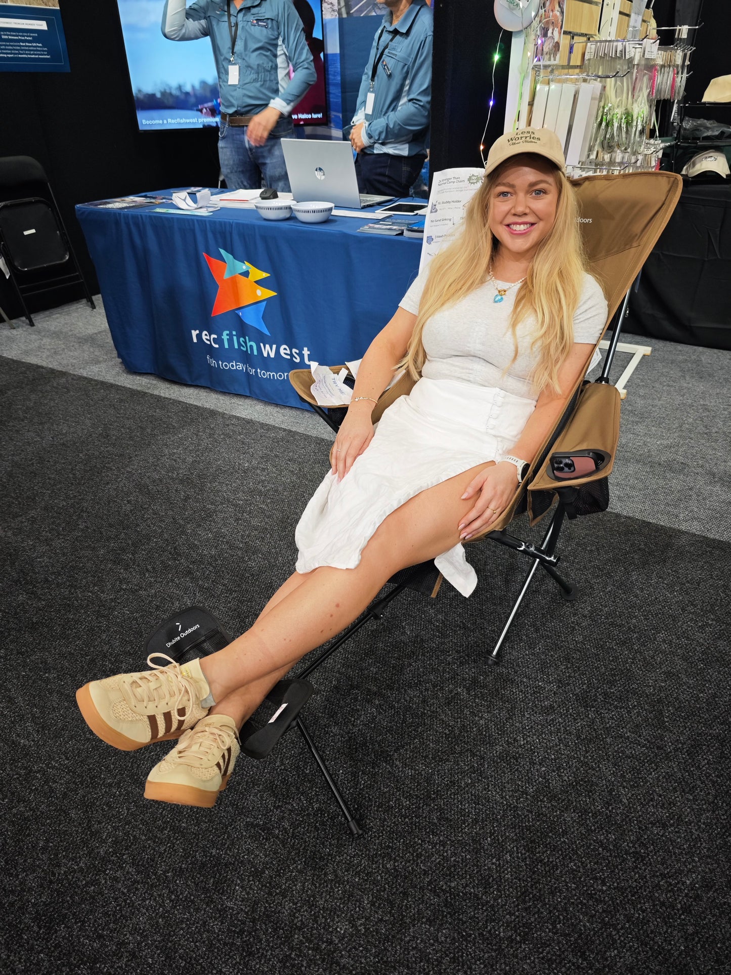 Compact Camp Chair with Armrest