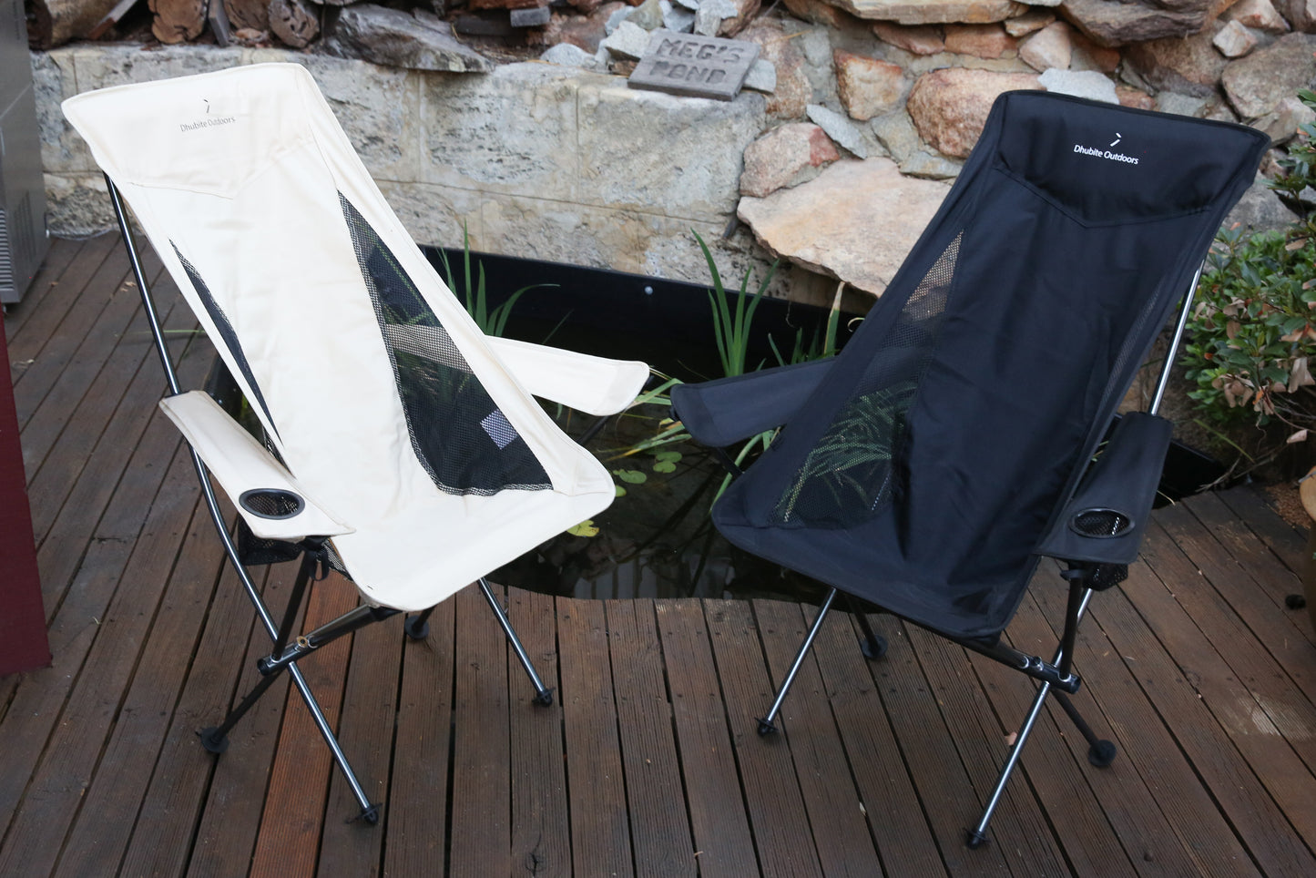 Compact Camp Chair with Armrest