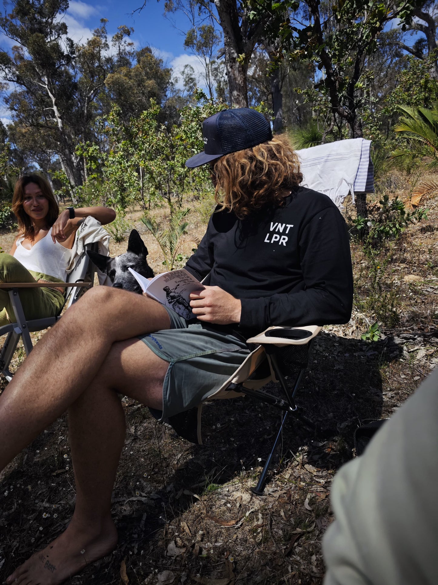 Compact Camp Chair with Armrest