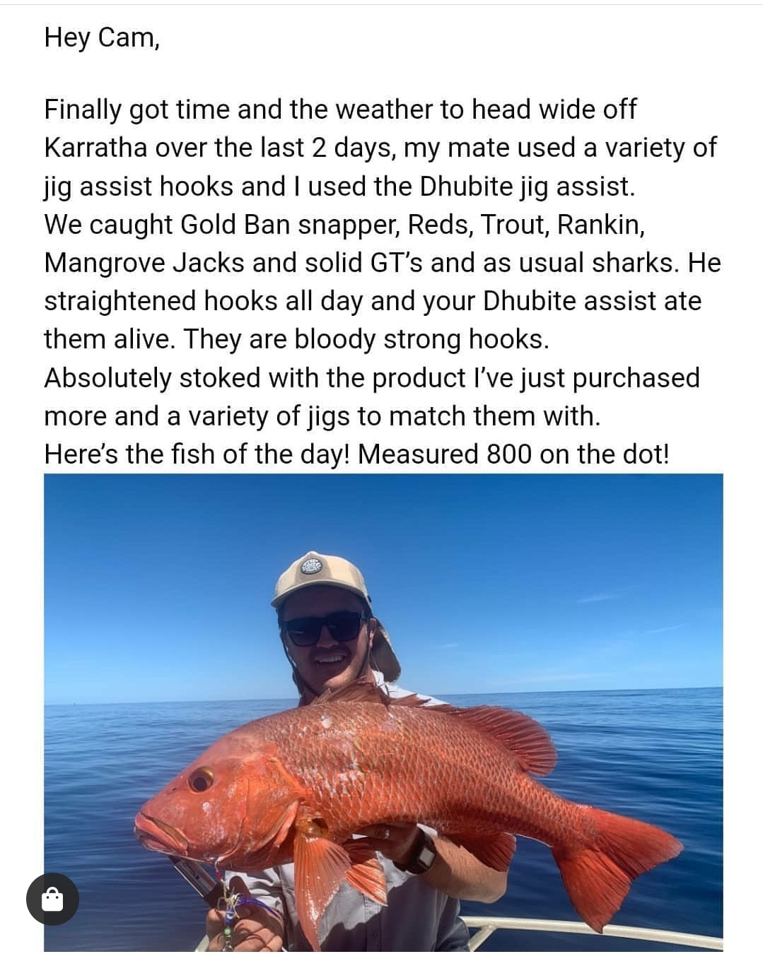 Demersal Jig Assist Rigging