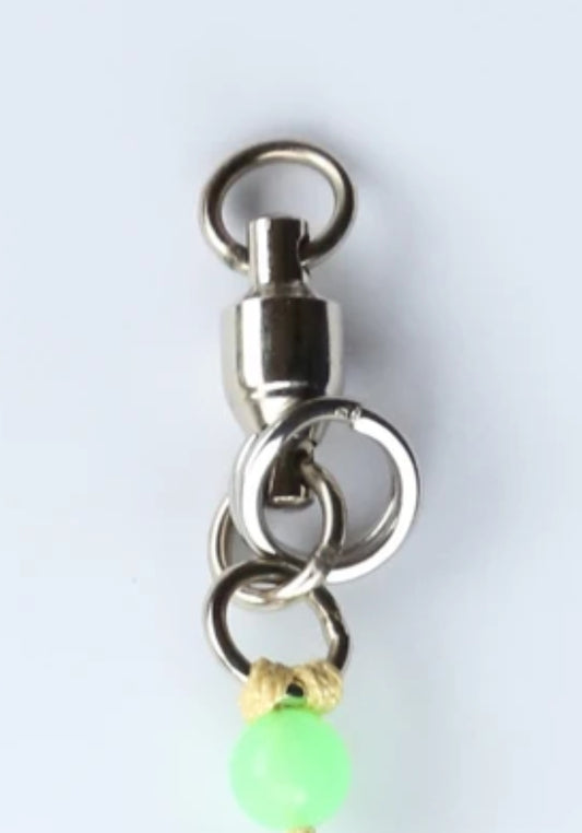 200lb Ball Bearing Swivel with Welded Solid Ring - 5 Pack