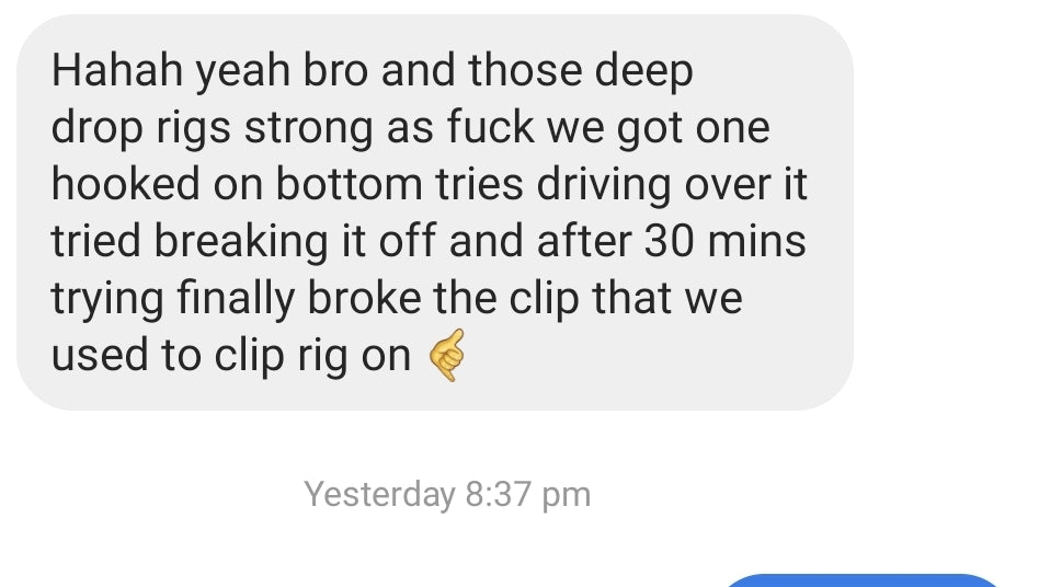 Deep Drop Rigs (16/0, 400lb)