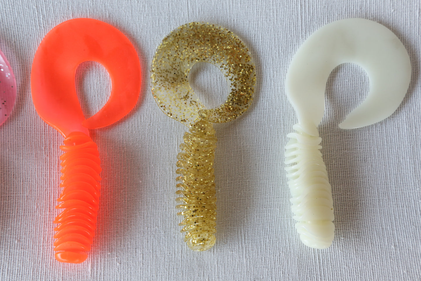 Grub (Ribbed) 3 Pack - 14cm (5.5")