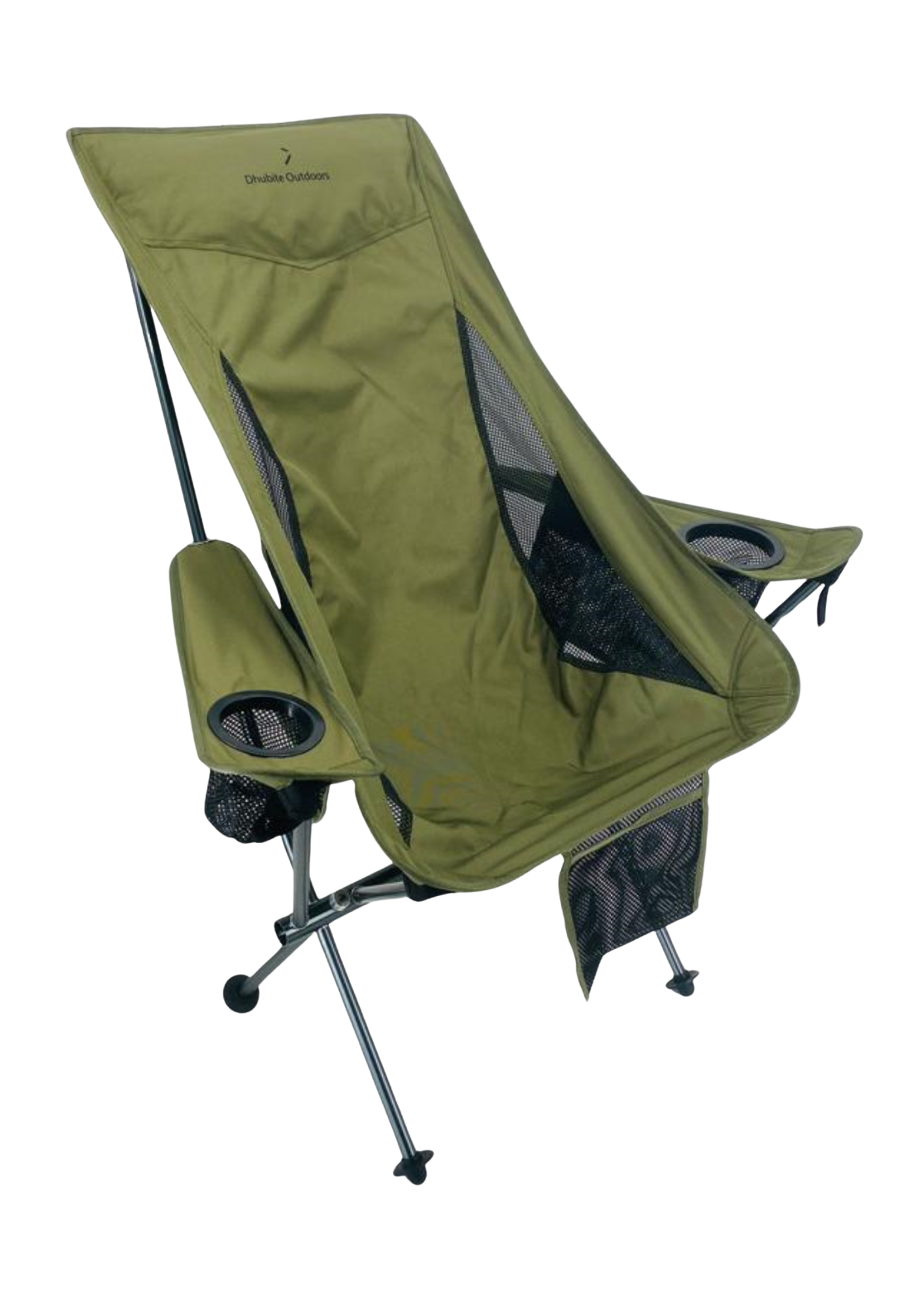 Compact Camp Chair with Armrest