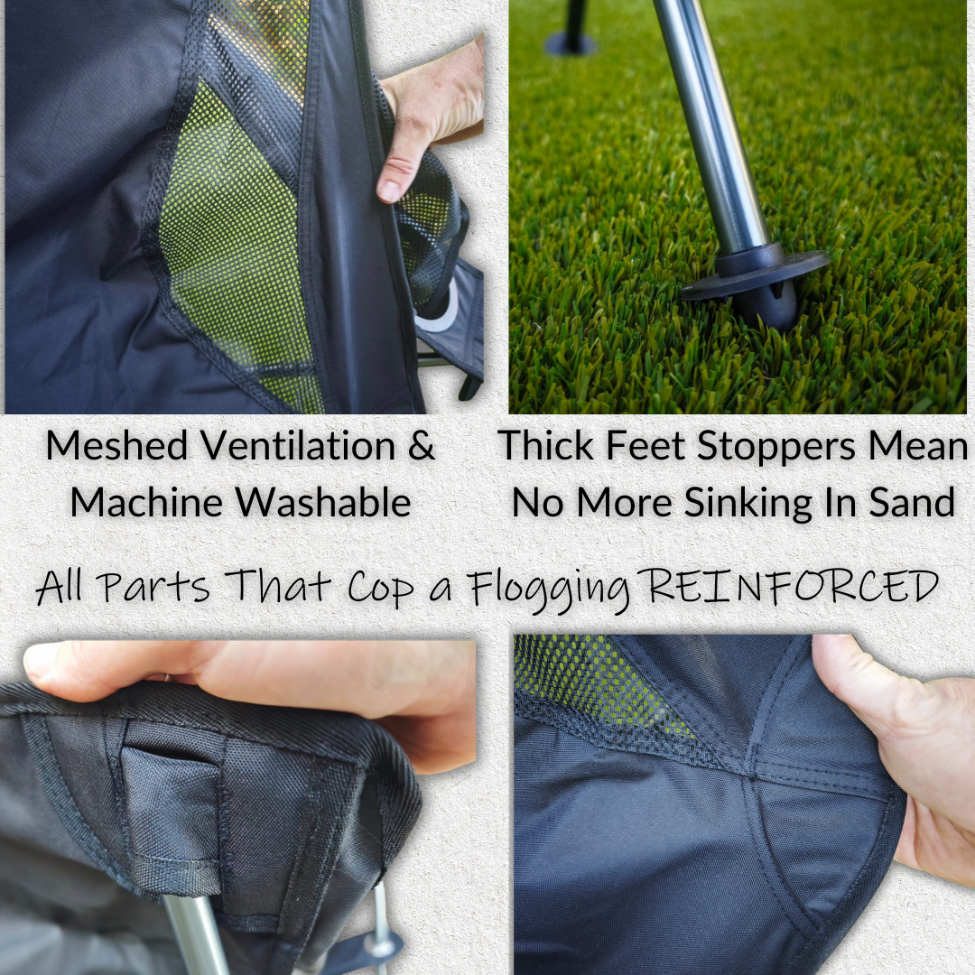 Compact Camp Chair with Armrest