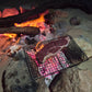 Compact Camp Grill (Titanium or Stainless)