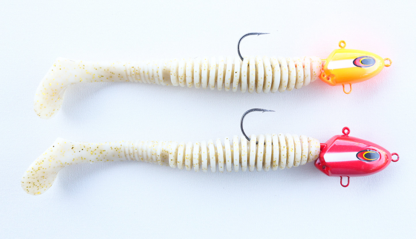 Paddletail (Ribbed) - 22cm, 13cm, 11cm