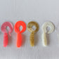 Grub (Ribbed) 3 Pack - 14cm (5.5")